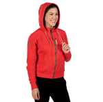 Women's Water-Repellent Full-Zip Hoodie, Scarlet, M Image