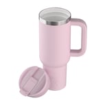 40oz Road Trip Tumbler, Pale Pink Image