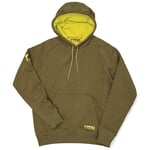 Water-Repellent Pullover Hoodie - Athletic Fit, Olive, 3XL Image