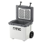 42 QT Ultra-Light Wheeled Cooler, White & Grey Image