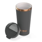 18oz Happy Hour Pint Tumbler, Light Black Image