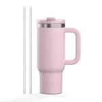 30oz Road Trip Tumbler, Pale Pink Image
