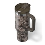 40oz Road Trip Tumbler, Olive Midnight Camo Image