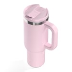 40oz Road Trip Tumbler, Pale Pink Image