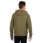 Men's Water-Repellent Full-Zip Hoodie, Olive, S Image