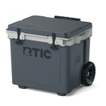 42 QT Ultra-Light Wheeled Cooler, Dark Grey & Cool Grey Image