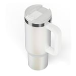 30oz Road Trip Tumbler, White Glitter Image