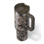 40oz Road Trip Tumbler, Olive Midnight Camo Image