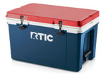 RTIC 52 Quart Ultra-Light Hard Cooler, Patriot Image
