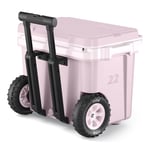 22 QT Ultra-Light Wheeled Cooler, Pale Pink Image
