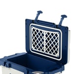 22 QT Ultra-Light Wheeled Cooler, Cool Grey & Navy Image