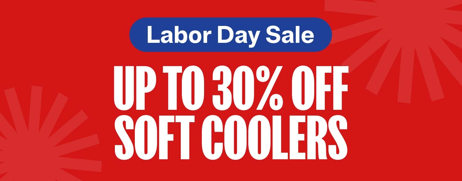 Up to 30% off Soft Coolers