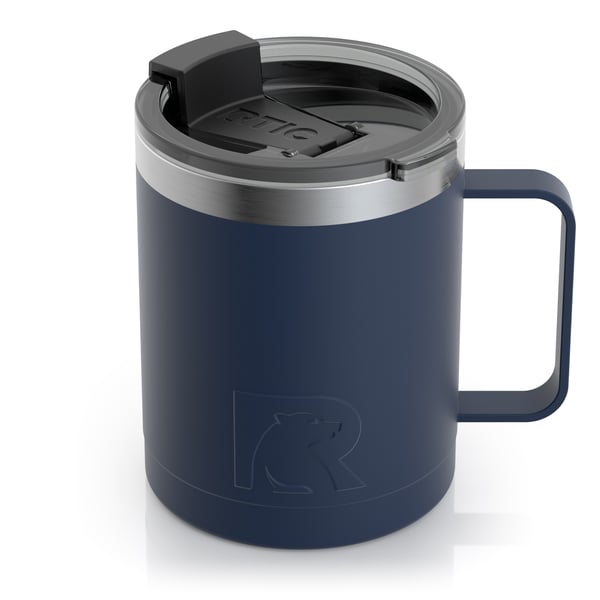 12oz Coffee Mug, Navy, Matte Image