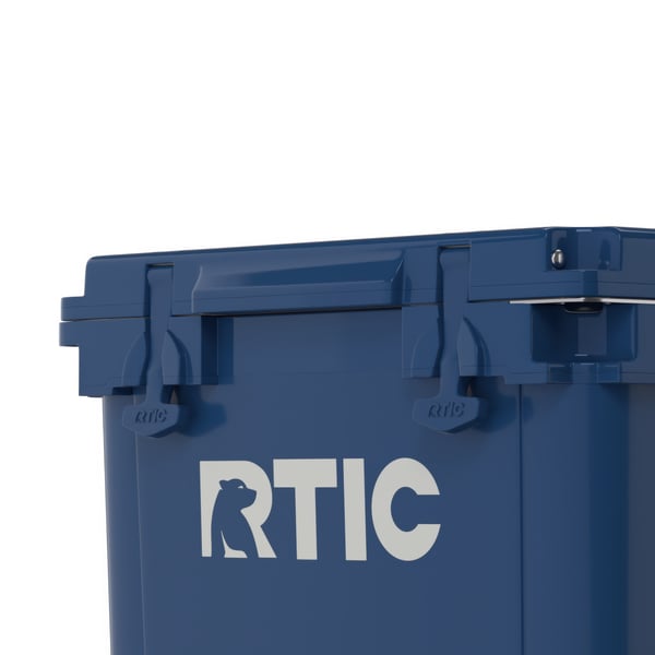 42 QT Ultra-Light Wheeled Cooler, Navy, image 9 of 13