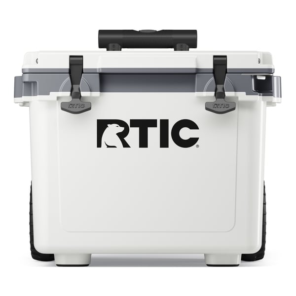 22 QT Ultra-Light Wheeled Cooler, White & Grey Image