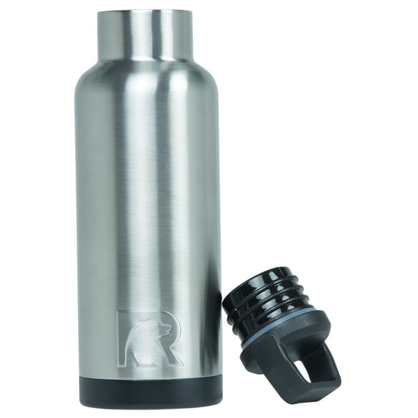 16oz Water Bottle, Stainless, Glossy Image