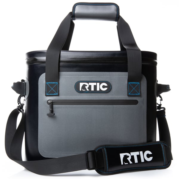 30 Can Ultra-Tough Soft Cooler, Blue / Grey Image