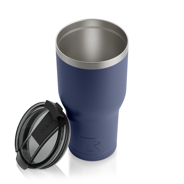 30oz Tumbler, Navy, Matte Image