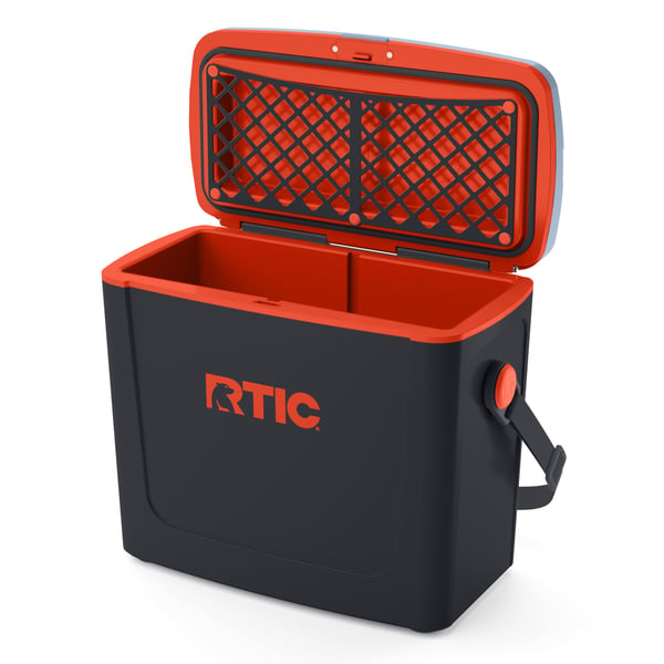 16 QT Road Trip Cooler, Light Black & Persimmon, image 3 of 7