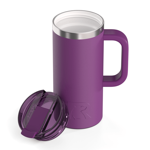 16oz Road Trip Travel Mug, Berry Jam, image 3 of 6