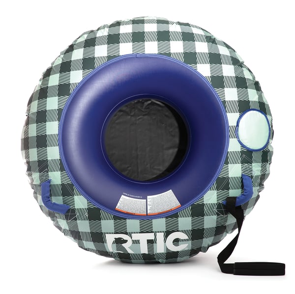 40" RTIC Tough Snow Tubes, Harbor Blue/Teal Plaid Image