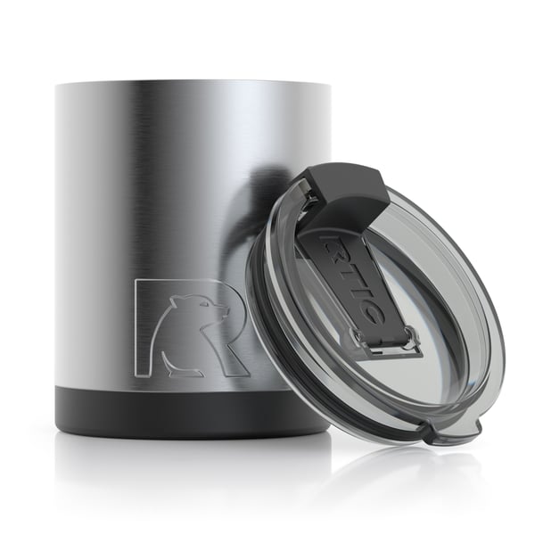 12oz Lowball Tumbler, Stainless, Glossy Image