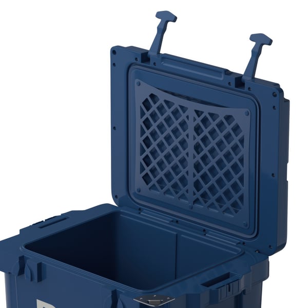 42 QT Ultra-Light Wheeled Cooler, Navy, image 7 of 13