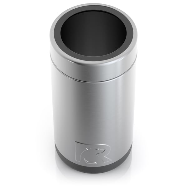 16oz Essential Craft Can Cooler, Stainless, Glossy Image