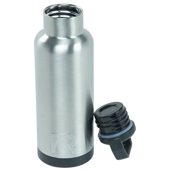 16oz Water Bottle, Stainless, Glossy Image