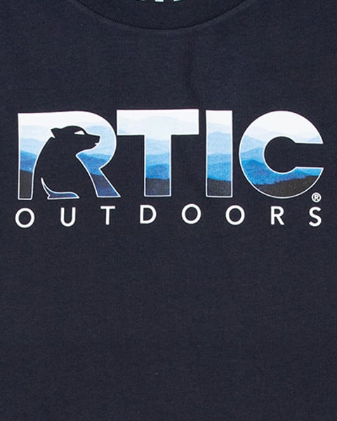 Men's Blue Horizon Short Sleeve T-Shirt, L Image