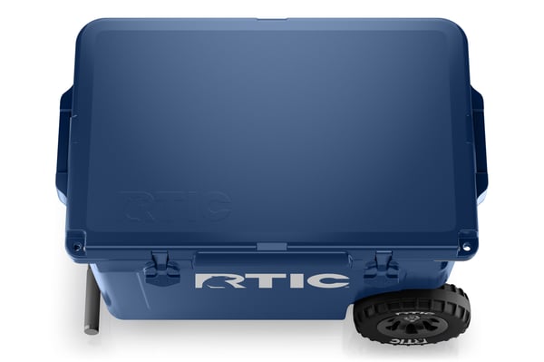 52 QT Ultra-Light Wheeled Cooler, Navy Image