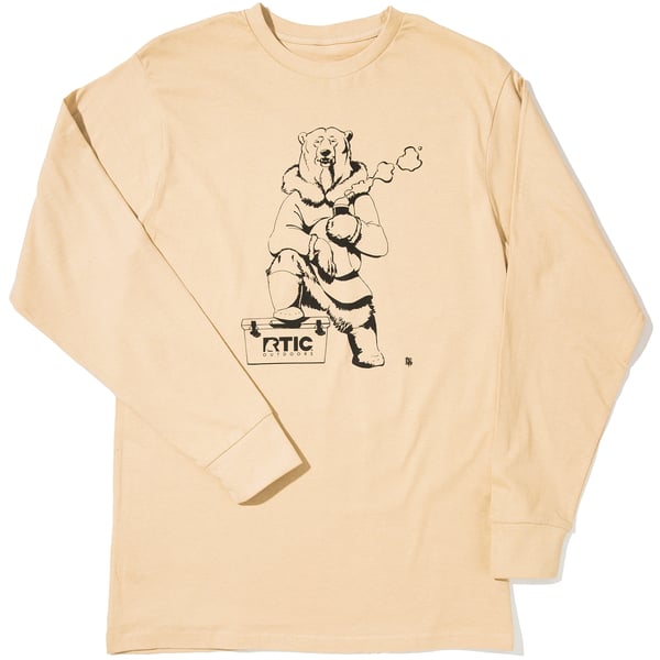 Men's Coffee Break Long Sleeve T-Shirt, M Image