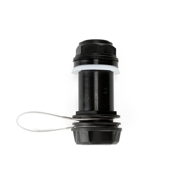 22 QT Wheeled Ultra-Light Cooler Drain Plugs Image