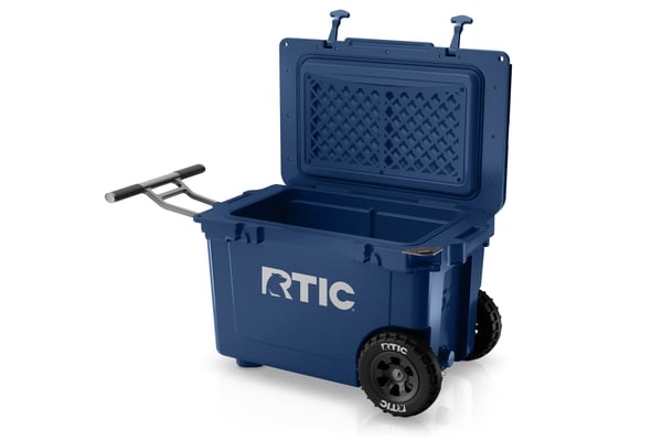 52 QT Ultra-Light Wheeled Cooler, Navy Image