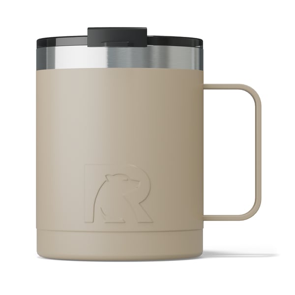 12oz Ceramic Lined Coffee Mug, Beach Image
