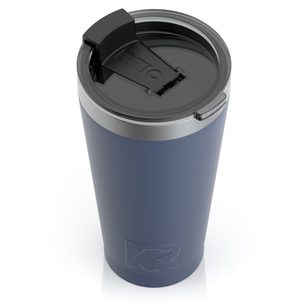 16oz Pint Tumbler, Navy, Matte Image