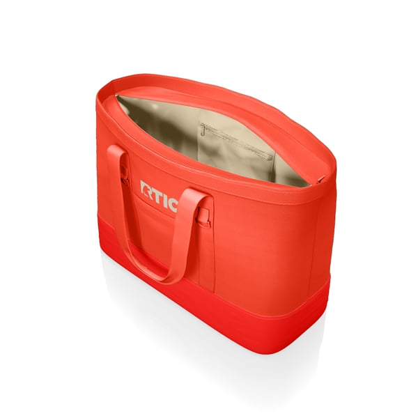 Everyday Insulated Tote Bag, Persimmon, image 3 of 4