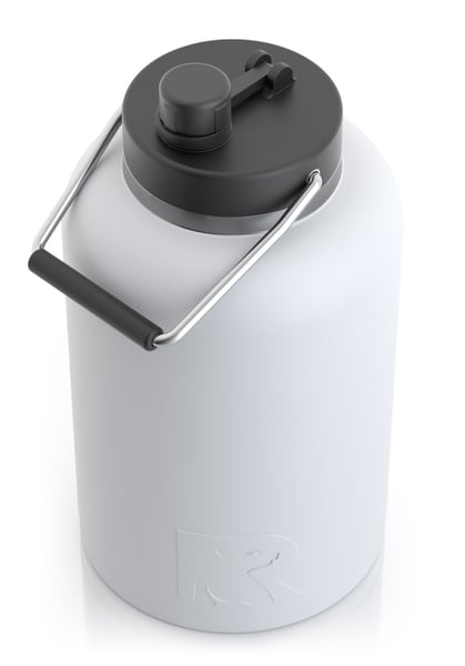 One Gallon Jug, White, Matte Image