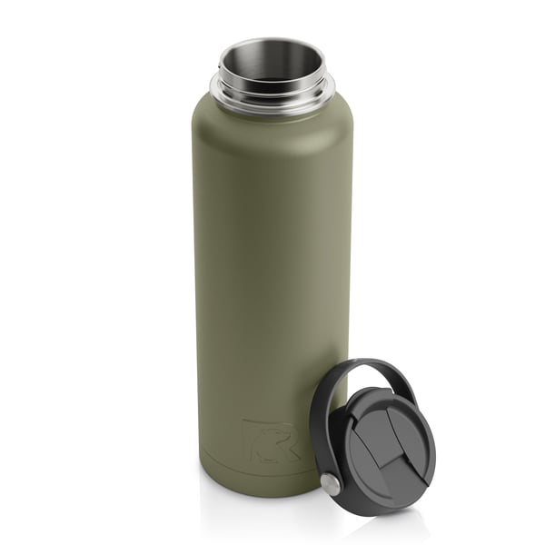 40oz Bottle, Olive, Matte Image