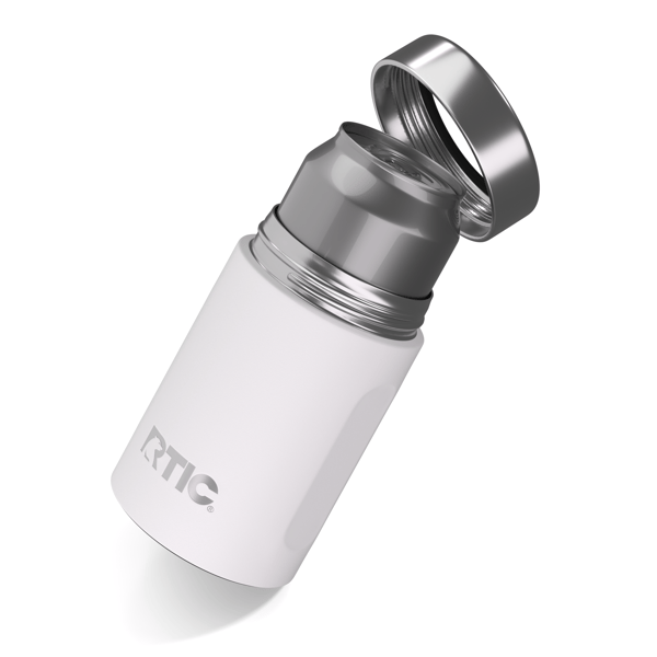 12oz Ultimate Can Cooler, White Image