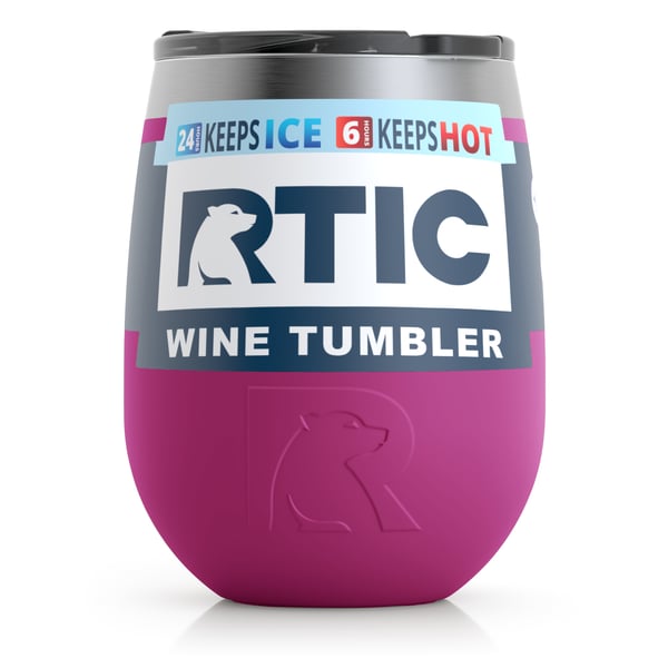 10oz Wine Tumbler, Very Berry, Matte Image