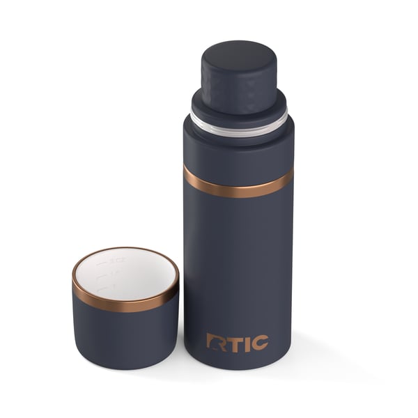 8oz Happy Hour Flask, Dark Midnight Dust Image