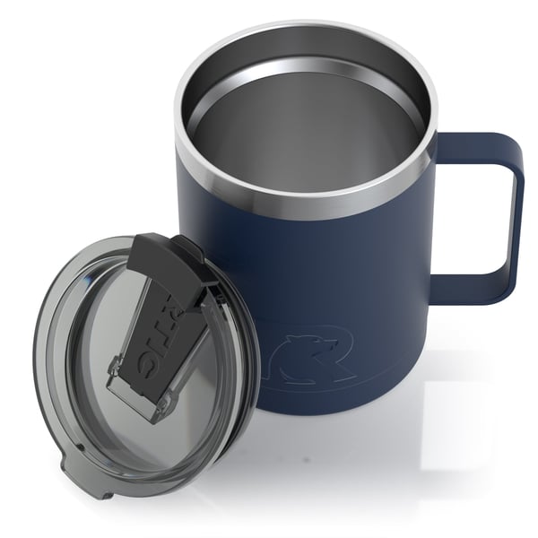 12oz Coffee Mug, Navy, Matte Image