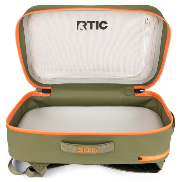 Ultra-Dry Backpack, Olive & Orange Image