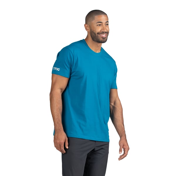 RTIC Logo Short Sleeve T-Shirt, Lake Blue, L Image