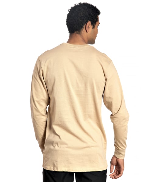 Men's Coffee Break Long Sleeve T-Shirt, M Image