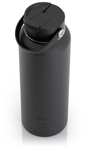40oz Bottle, Black, Matte Image