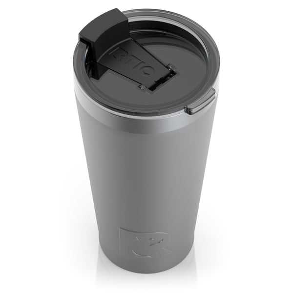 16oz Pint Tumbler, Graphite, Matte Image