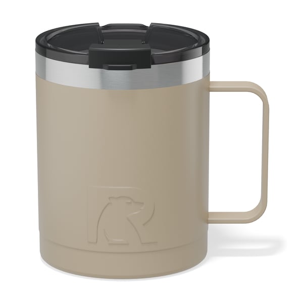12oz Ceramic Lined Coffee Mug, Beach Image