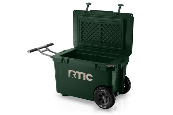 52 QT Ultra-Light Wheeled Cooler, Dark Pine Image